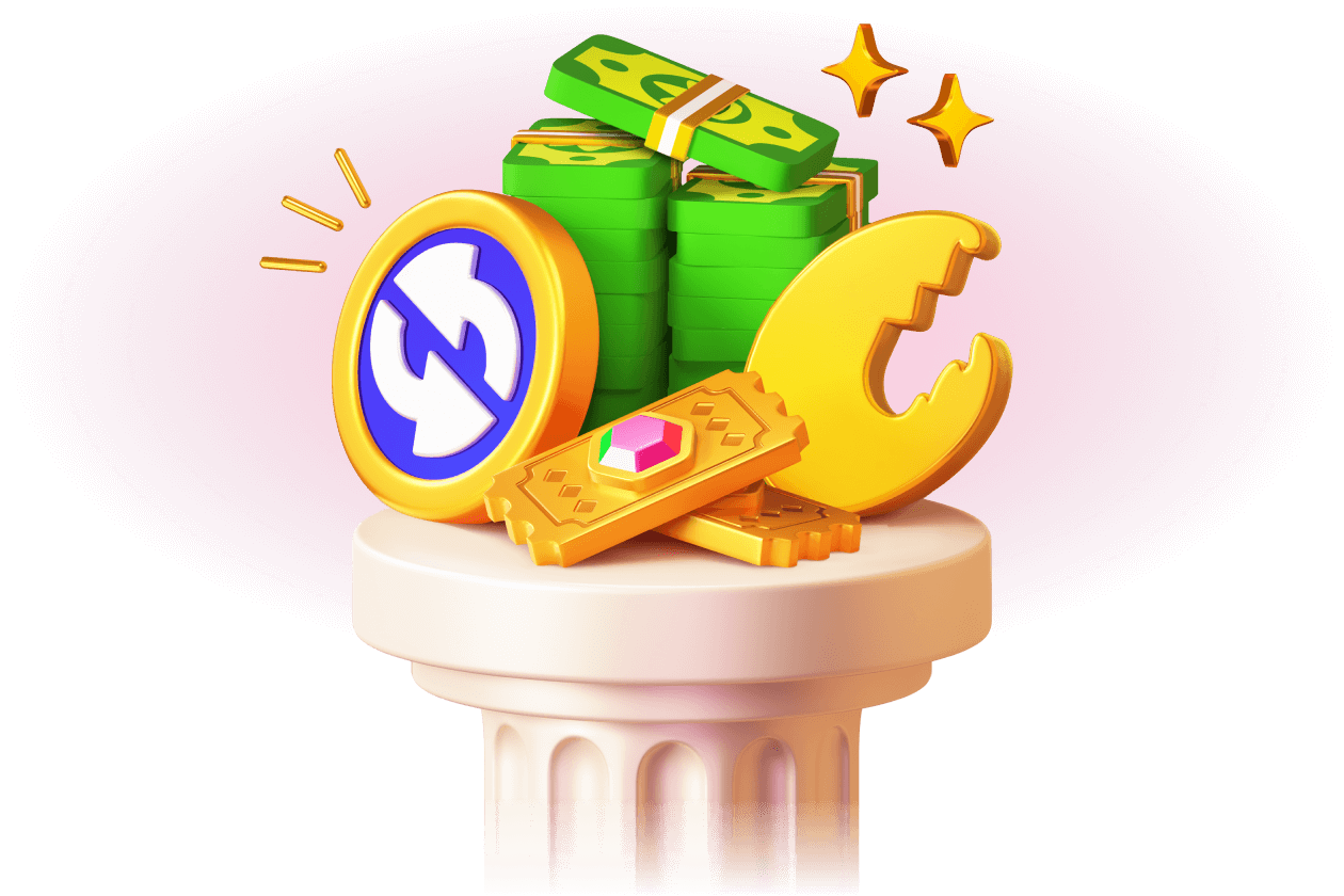Troque suas moedas por recompensas de R$6.000!