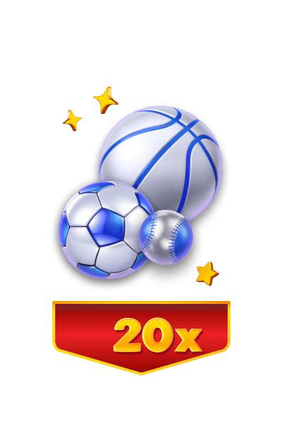 Platziere 20 Sportwetten