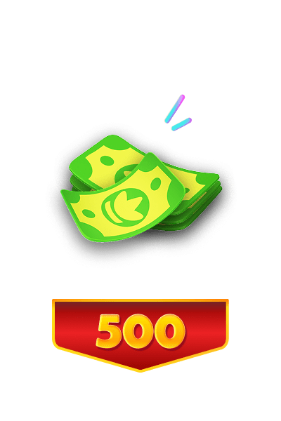 Mache eine Einzahlung von 500 €